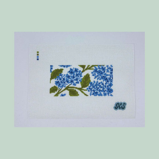 blue hydrangeas
