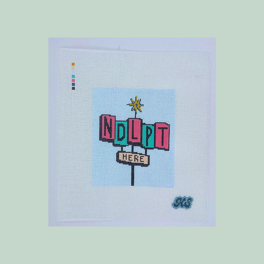 retro ndlpt sign (pre-order)
