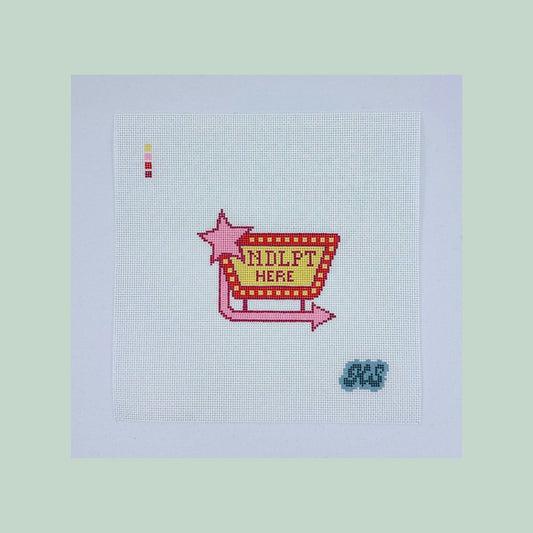 retro ndlpt sign mini (pre-order)